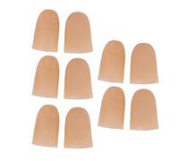 VBESTLIFE Finger Lights, Led Finger Lights with Battery Powered for Performance Props, 5 Pairs Pvc Thumb for Halloween Concert Nightclub, 3v 40mah 4.5cm Fake (Blue)