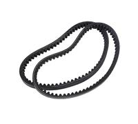VBESTLIFE Go Kart Drive Belt, 2 Pack Replacement Engine Clutch Belt for Hammerhead 80T, TrailMaster Mid XRX Go Karts, High Mileage Rubber with Factory Specs, 9.100.018-725