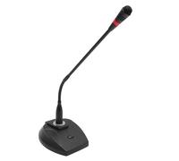VBESTLIFE Gooseneck Condenser Microphone, Cardioid Pickup XLR Desktop Mic, Adjustable Angle, Non Slip Base, for Lectures Video Conferences Meetings