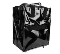 VBESTLIFE Grocery Bag on Wheels, Collapsible Rolling Tote Bag with 4 Swivel Wheels, Foldable Shopping Cart for Groceries Laundry Camping and Moving (2)