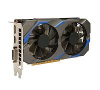 VBESTLIFE GTX 1050 Ti Graphics Card, 4GB GDDR5 128Bit Gaming Graphics Card, PCI Express 3.0x16, DisplayPort HDMI DVI, Dual Air Cooling Fan PC Video Cards, 4K Displays Support