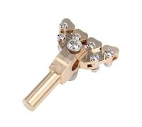 VBESTLIFE Guitar Fret Installation Tool, Copper Alloy Guitar Fret Radius Fingerboard Curvatures Pressing Tool for 6 Inch to Flat Radius Any Fingerboard
