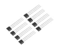 VBESTLIFE Hall Effect Sensor Switches, Unipolar Digital Latch, 24V Supply, 3144E for Industrial Automation, 50mA Low Current, 50V Breakdown, Motor Speed Detection, 10-Pack TO-92UA 3pin SIP