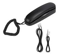 VBESTLIFE Hanging Telephone, KXT-433 English Foreign Trade Corded Telephone for Home/Office/School, Black (UK Telephone Line with Random Color)