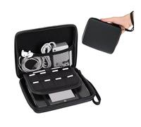 VBESTLIFE Hard EVA Shell Carrying Case for 2DS, 8 Game Card Holders Shockproof Dust Proof Protective Travel Pouch with Inner Mesh Pocket (Black)