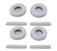 VBESTLIFE Headphone Ear Pads, 2 Sets Earpad + Headband Cushion Pads Replacement for PX200 PX200-II PX100 PX100-II PX80 PX90 PC130 PC131 Headphones (Grey)