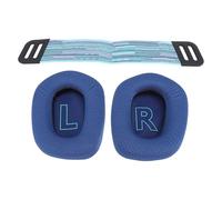 VBESTLIFE Headset Ear Pads, High Density Memory Foam with Breathable Mesh and Headband Straps for G733 Wireless, G335 Wired Gaming Headset (Blue)