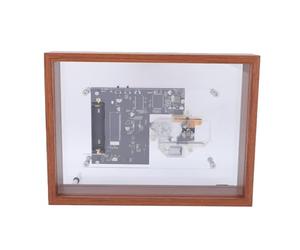 VBESTLIFE HiFi Sound Retro Music Photo Frame CD Player with Built-in Bluetooth for CD Collectors and Home Decor Enthusiasts