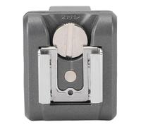 VBESTLIFE Hot Shoe Adapter for Cameras, Universal Flash Mount with Circular Metal Touch Point, Compatible with Multiple Brand Flashes for NEX Series (Black)