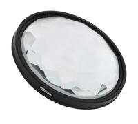 VBESTLIFE Kaleidoscope Filter, Special Effects Filter Prism Crystal Glass with Multi Refraction Subjects for Camera Lens, Good Bokeh Effects (58MM)