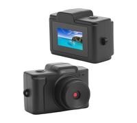 VBESTLIFE Keychain Camera, 1080P FHD Small Retro Digital Camera with 0.96 Inch Color Screen, Fill Light, for Outdoor Travel Selfie Vlog