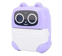 VBESTLIFE Kids Instant Print Camera, 48MP HD 1080P 16X Zoom Inkless Printing Camera with 2.4 Inch Screen, for Children Photography and Fun Selfies (Purple)
