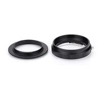 VBESTLIFE Macro Reverse Adapter Ring and Rear Lens Mount Protection Ring for Nikon F AI Canon EOS Mounts (AI-52mm)