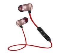 Vbestlife Magnet Wireless Earphones, Bluetooth Sports Headset for iPhone Android(Gold)