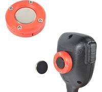 VBESTLIFE Magnetic Mic Holder, Powerful Magnet Universal CB Microphone Mount for KMC-30 KMC-32 KMC-35 KMC-36, PMMN4090 HMN3596A HLN9073 RMN5052A (Red)