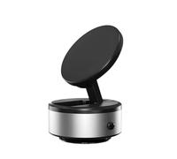 VBESTLIFE Magnetic Phone Mount, Electric Vacuum Suction Car Phone Holder, 360° Ratable Suction Cup Phone Mount (Silver)