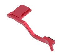 VBESTLIFE Metal Hot Shoe Thumb Up Rest Hand Grip for XT50 Camera, Thumb Grip with Hot Shoe Cover, Photography Accessory (Red)