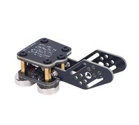 VBESTLIFE Mini CW Key Automatic Morse, Radio HAM Send Telegram Double Paddle Morse Code Key, 4 ND Magnets Base