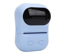 VBESTLIFE Mini Portable Thermal Printer Print Pod, Inkless Bluetooth Label Maker Machine for DIY Crafts, Journaling, Office & Home Use (Blue)