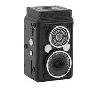 VBESTLIFE Mini Vintage Digital Camera, Portable Retro Twin Lens Reflex Style Digital Camera, 12MP, Autofocus, 1080P, 1000mAh Battery, for Boys & Girls