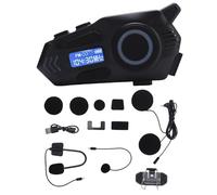 VBESTLIFE Motorcycle Helmet Headset, Bluetooth 5.4 Headphone, IPX8 Water Proof, CVC Noise Cancellation, for Full Face Modular Motorcycle Helmets