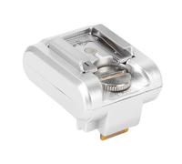 VBESTLIFE NEX Hot Shoe Adapter for NEX-3/C3/F3/NEX-5/NEX 5N/5R/5C/5T Camera, Flash Mount Accessories (Silver)