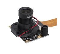 VBESTLIFE Night Vision Camera Module, Manual Focus 5MP 75° Lens Angle OV5647 Sensor 1080p HD Webcam for RasPi 5 Zero Series, CSI Bayonet, M2x6 Screws