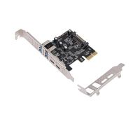 VBESTLIFE PCIe to USB 3.2 Gen 1 Card with 5Gbps Bandwidth, 2 Type A and 2 Type C Ports, Plug and Play, PCIe Expansion Card for Desktop PC