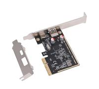 VBESTLIFE PCIe to USB 3.2 Gen 1 Card with Type C and Type A Ports - 5Gbps Bandwidth PCI Express Expansion Card for Desktop PC