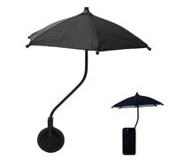 VBESTLIFE Phone Umbrella for Sun, Magnetic Cellphone Sunshade Shield Umbrella, for Beach Pool Outdoor Video Photo Watching Anti Glare