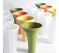 VBESTLIFE Pinch Ice Cup, Creative Children's Smoothie Bottle, 150ml Ice Cream Making Cup for Parties, TPE + LDPE 14.5 * 9.8Cm (Wolf man #70)