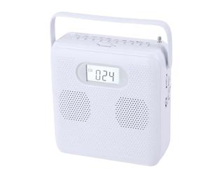 VBESTLIFE Portable CD Player, Desktop Bluetooth MP3 CD Music Player with HiFi Speakers and FM Radio, for Home Outdoor Travel