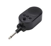 VBESTLIFE Portable Guitar Amp, 5W Rechargeable Mini Electric Practice Amplifier with Bluetooth USB, 6.35mm Plug, for Bass Acoustic Guitar