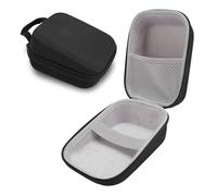 VBESTLIFE Portable Storage Case, EVA Nylon Hard Shell Travel Organizer with Handle and Mesh Pouch, for Small Items Protection