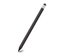 VBESTLIFE Precision Stylus Pen, Capacitive Touch Screen Pen and Carbon Pencil with Soft Rubber Tip Universal for Tablets Smartphones (Black)