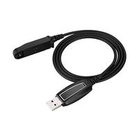 VBESTLIFE Programming Cable for Baofeng, 1M Walkie Talkie USB programming cable with CD Driver for BF-A58/BF-UV9R Radio