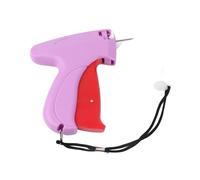 VBESTLIFE Quick Clothing Fixer, Micro Stitch Gun for Clothes Quilt Tacking, Handheld Sewing Machine with Metal Parts, Mini Travel Stitch Machine, Compact Hemming Tool (Pink)