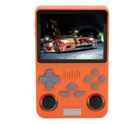 VBESTLIFE Retro Handheld Game Console, 4.0 Inch 720x720 IPS Screen, 64GB Built in 22,000+ Classic Game, WiFi Portable, for Adults and Kids (Orange)