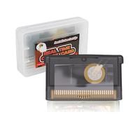 VBESTLIFE Rewritable Flash Cart for GBA, GBA SP, DS, 32MB Storage 1MB Flash Memory with Solar Power Charging and RTC Chip