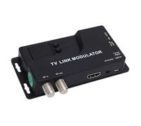 VBESTLIFE RF Modulator, VHF UHF TV Link Modulator AV to RF Converter, HDMI 1.4, Support NTSC and PAL TV, Plug and Play