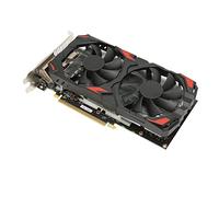 VBESTLIFE RX 580 Graphics Card, 8GB GDDR5 256Bit Gaming Graphics Card, PCI Express 3.0x16, 3 DisplayPort HDMI DVI, Dual Air Cooling PC Video Cards, 4K Displays Support