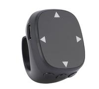 VBESTLIFE Scrolling Ring, Touchscreen Smart Remote Control with 5.3 for LOS Phones Tablets Photography Video Recording (Black)