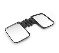 VBESTLIFE Side View Mirror, Convex Rearview for, Impact Resistant Shell, Folding for, Clear Glass Blindspot Reduction, Universal Cart Accessories