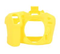 VBESTLIFE Silicone Camera Case for D7100 D7200, Non Slip Textured Soft Camera Protective Silicone Cover (Yellow)