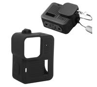 VBESTLIFE Silicone Protective Case for 4K Action Camera, Anti Scratch Slim Sleeve Cover with Battery Side Charging Hole