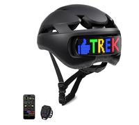VBESTLIFE Smart Bike Helmet, Lightweight Mountain Bike Helmet with Turn Signals, Tail Light, Speedometer, Smart APP Controlled, Helmets for Adults, Youth