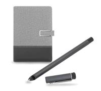 VBESTLIFE Smart Pen Notebook Set, Bluetooth 5.0 Digital Pen with 360° Writing Angle and OCR Recognition, Real Time Synchronization for Phones Tablets (Grey Black Patchwork)