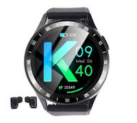 VBESTLIFE Smart Watch with Earbuds, 2 in 1 Bluetooth Earphones & Smart Watch, 1.39in HD Screen Watch with NFC, Timer, Stopwatch, Support APP Social