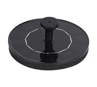 VBESTLIFE Solar Powered Floating Fountain Bird Bath Water Pump Kit