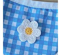 VBESTLIFE Unique Design Dog Bandana Soft Cotton Scarf for Pet Kerchief; Photo Shoots, Parties; Teddy; Orange (Blue)